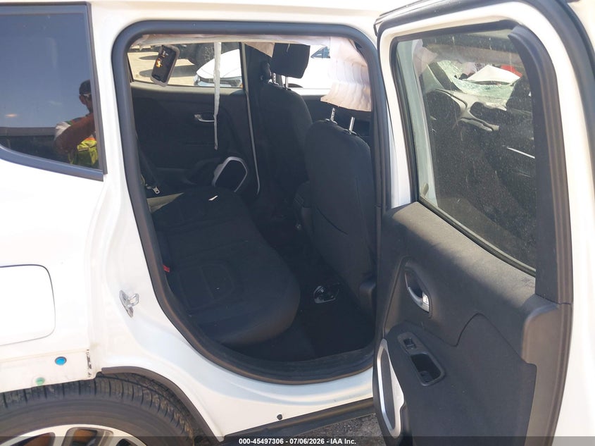 2018 Jeep Renegade VIN ZACCJABB7JPJ29926 IAAI salvage auction — ROLLOVER, Salvage (Oklahoma), sold $200 on 2026-08-05 (photo 8)