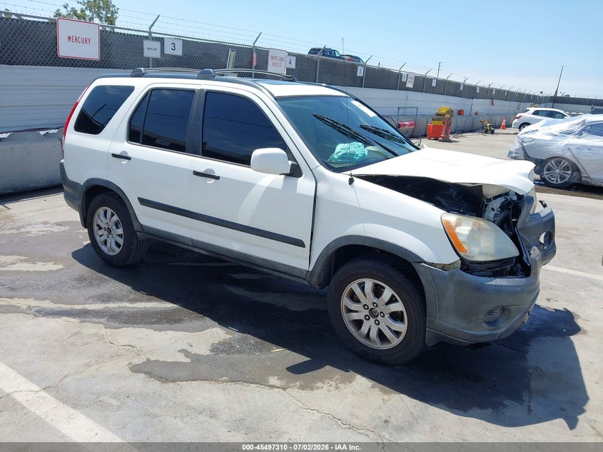 2006 Honda Cr-v VIN JHLRD78826C019111 IAAI salvage auction — FRONT END, Salvage (California), sold $650 on 2026-07-15 (photo 1)