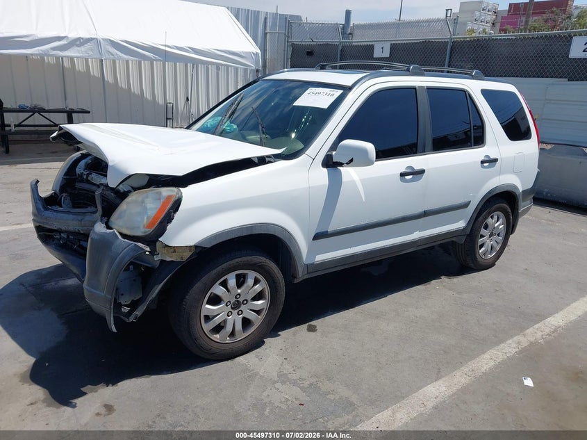 2006 Honda Cr-v VIN JHLRD78826C019111 IAAI salvage auction — FRONT END, Salvage (California), sold $650 on 2026-07-15 (photo 2)