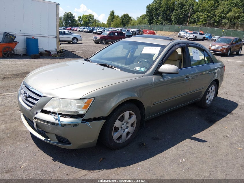 2009 Hyundai Sonata VIN 5NPET46C79H471455 IAAI salvage auction — FRONT END, Salvage (Pennsylvania), sold $1,250 on 2026-07-19 (photo 2)