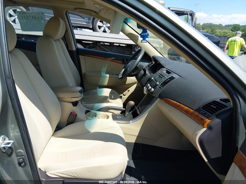 2009 Hyundai Sonata VIN 5NPET46C79H471455 IAAI salvage auction — FRONT END, Salvage (Pennsylvania), sold $1,250 on 2026-07-19 (photo 5)