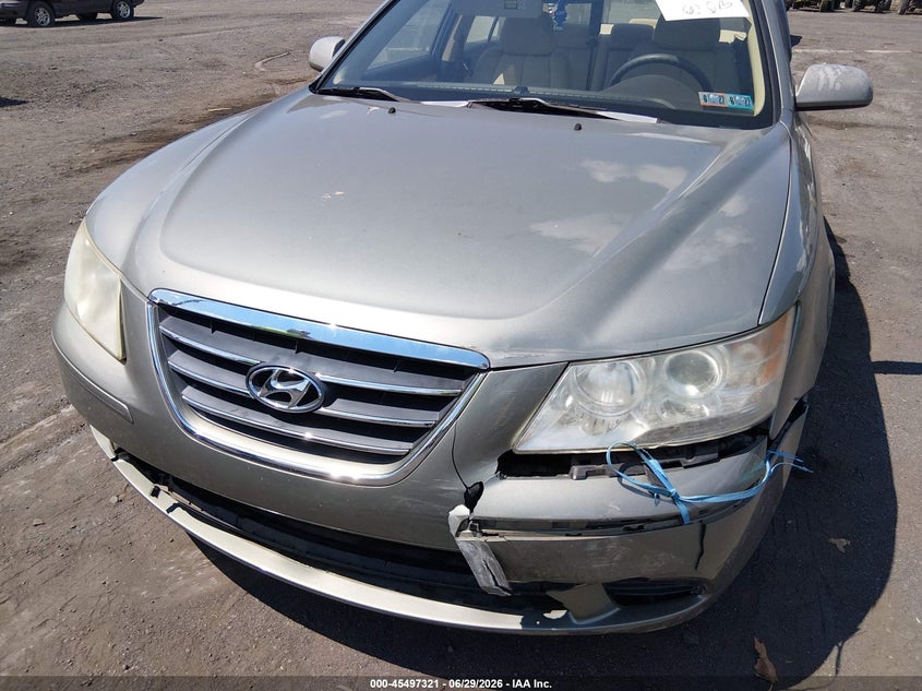 2009 Hyundai Sonata VIN 5NPET46C79H471455 IAAI salvage auction — FRONT END, Salvage (Pennsylvania), sold $1,250 on 2026-07-19 (photo 6)