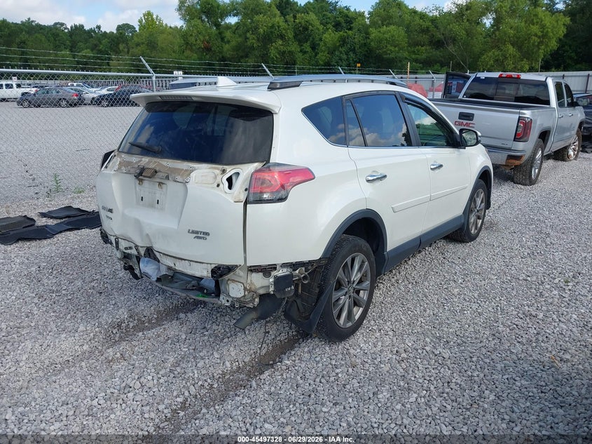 2017 Toyota Rav 4 VIN JTMDFREV1HD207719 IAAI salvage auction — REAR END, Salvage (Alabama), sold $6,300 on 2026-07-30 (photo 4)