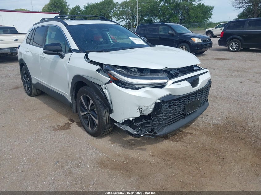 2025 Toyota Corolla cross VIN 7MUFBABG3SV089251 IAAI salvage auction — FRONT END, Certificate Of Title (Nebraska), sold $75 on 2026-07-30 (photo 1)