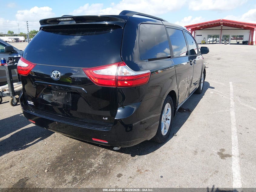 2015 Toyota Sienna VIN 5TDKK3DC8FS660818 IAAI salvage auction — FRONT END, Salvage Title, sold $1,975 on 2026-07-27 (photo 4)
