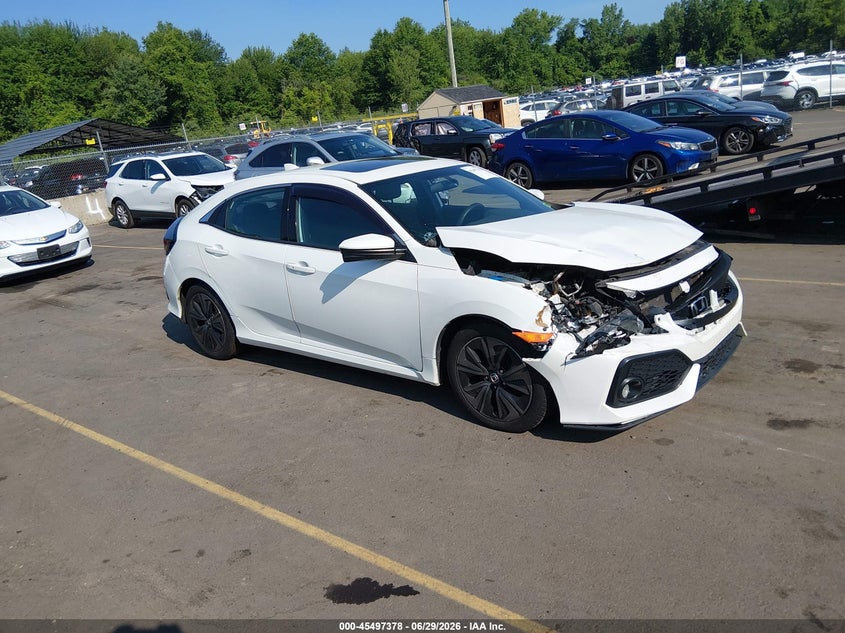 2017 Honda Civic VIN SHHFK7H51HU427342 IAAI salvage auction — NORMAL WEAR, Clear (Connecticut), sold $2,900 on 2026-07-23 (photo 1)
