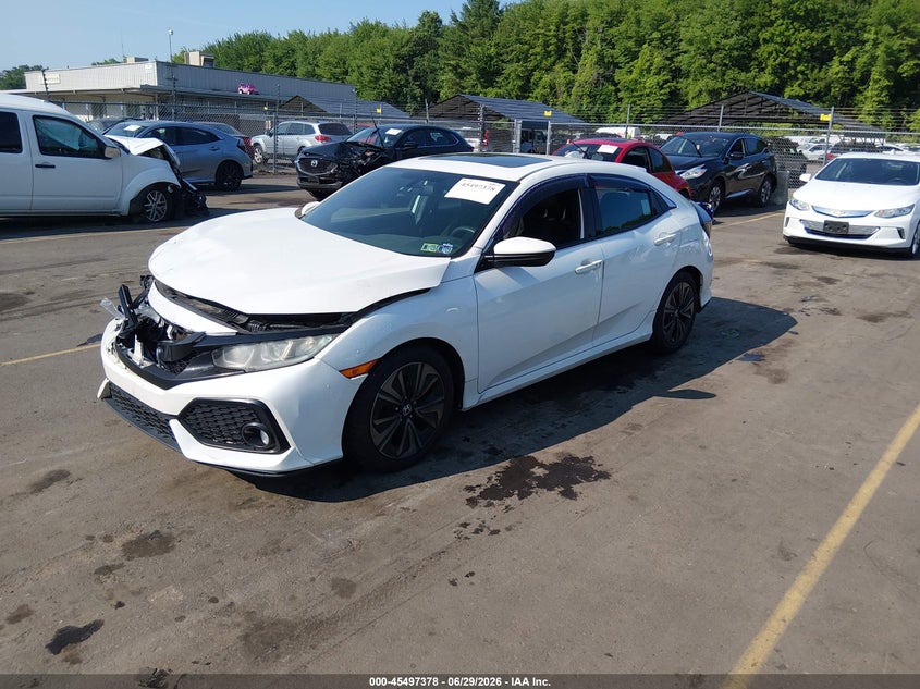 2017 Honda Civic VIN SHHFK7H51HU427342 IAAI salvage auction — NORMAL WEAR, Clear (Connecticut), sold $2,900 on 2026-07-23 (photo 2)