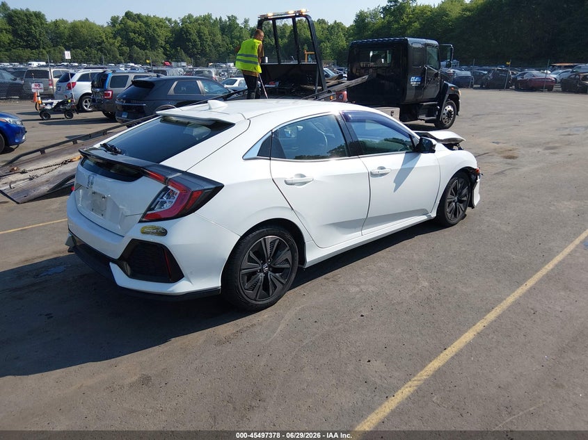 2017 Honda Civic VIN SHHFK7H51HU427342 IAAI salvage auction — NORMAL WEAR, Clear (Connecticut), sold $2,900 on 2026-07-23 (photo 4)