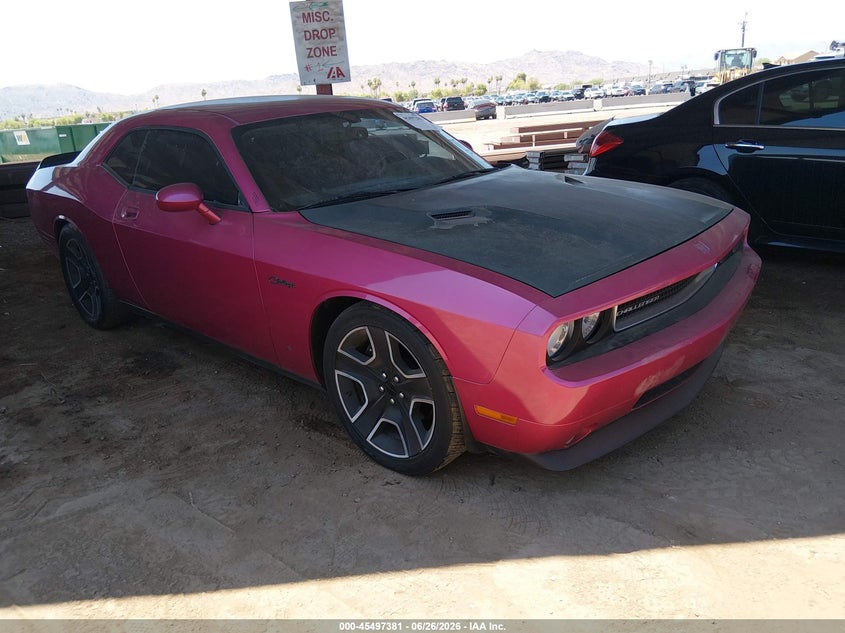 2010 Dodge Challenger VIN 2B3CJ5DT2AH295659 IAAI salvage auction — FRONT END, Clear (Arizona), sold $7,150 on 2026-07-28 (photo 1)