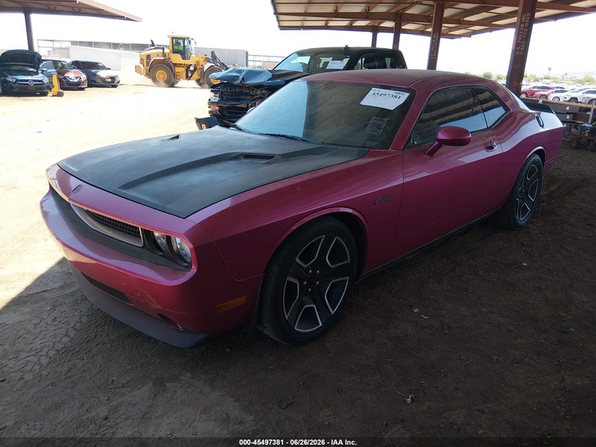 2010 Dodge Challenger VIN 2B3CJ5DT2AH295659 IAAI salvage auction — FRONT END, Clear (Arizona), sold $7,150 on 2026-07-28 (photo 2)