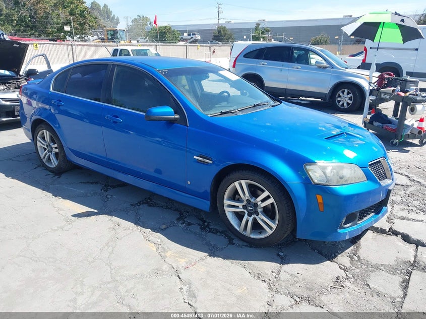 2009 Pontiac G8 VIN 6G2ER57729L181987 IAAI salvage auction — NORMAL WEAR, Clear - Dealer Only (California), sold $900 on 2026-07-27 (photo 1)