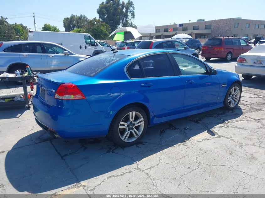 2009 Pontiac G8 VIN 6G2ER57729L181987 IAAI salvage auction — NORMAL WEAR, Clear - Dealer Only (California), sold $900 on 2026-07-27 (photo 4)