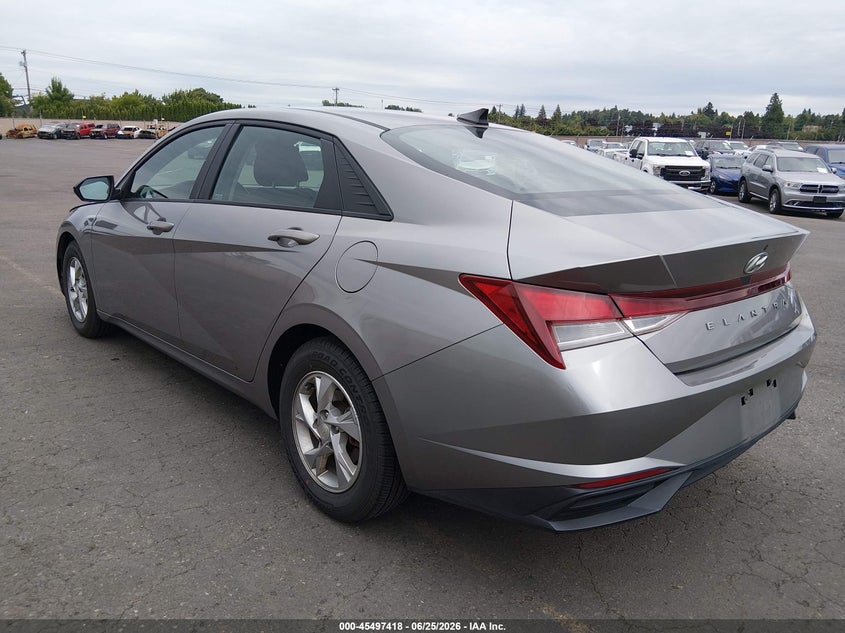 2023 Hyundai Elantra VIN KMHLL4AG9PU548875 IAAI salvage auction — NORMAL WEAR, SF97 (Oregon), sold $1,250 on 2026-07-29 (photo 3)