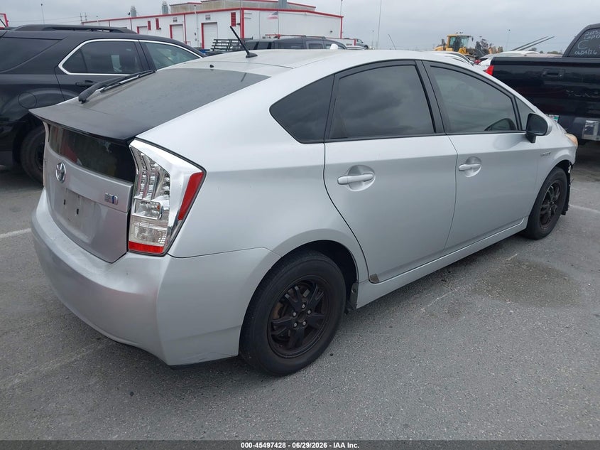 2013 Toyota Prius VIN JTDKN3DU2D5544856 IAAI salvage auction — FRONT END, Salvage (California), sold $1,050 on 2026-07-16 (photo 4)