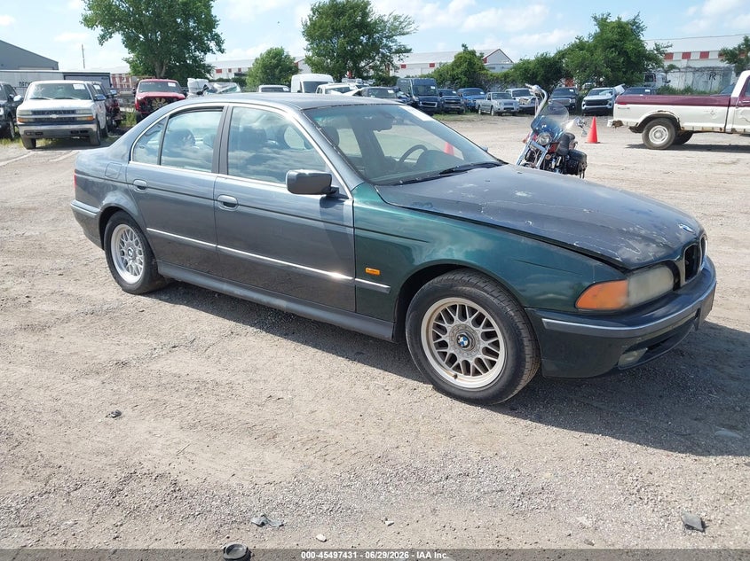 2000 BMW 5 series VIN WBADM6345YGV03773 IAAI salvage auction — NORMAL WEAR, Regular Certificate (Iowa), sold $25 on 2026-07-13 (photo 1)