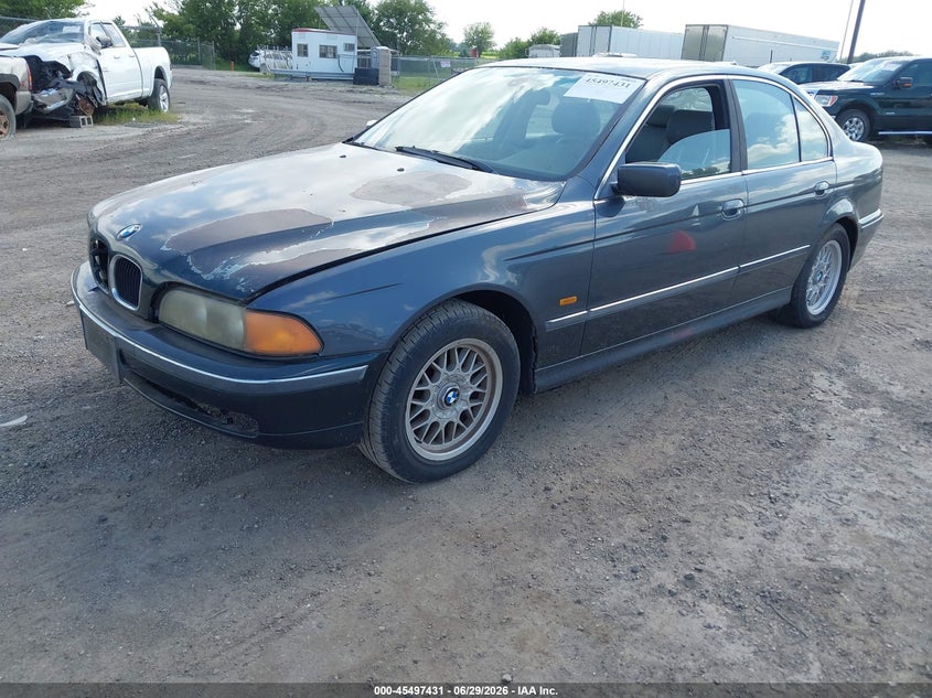 2000 BMW 5 series VIN WBADM6345YGV03773 IAAI salvage auction — NORMAL WEAR, Regular Certificate (Iowa), sold $25 on 2026-07-13 (photo 2)