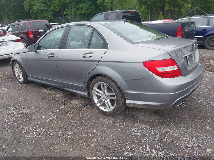 2012 Mercedes-benz C-klasse VIN WDDGF8BB8CR231390 IAAI salvage auction — ELECTRICAL, Mv-907A (New York), sold $525 on 2026-07-21 (photo 3)