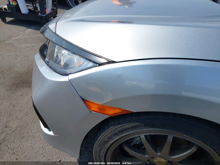 2020 Honda Civic VIN 19XFC2F89LE214779 IAAI salvage auction — LEFT FRONT, Salvage (California), sold $7,500 on 2026-07-09 (photo 6)