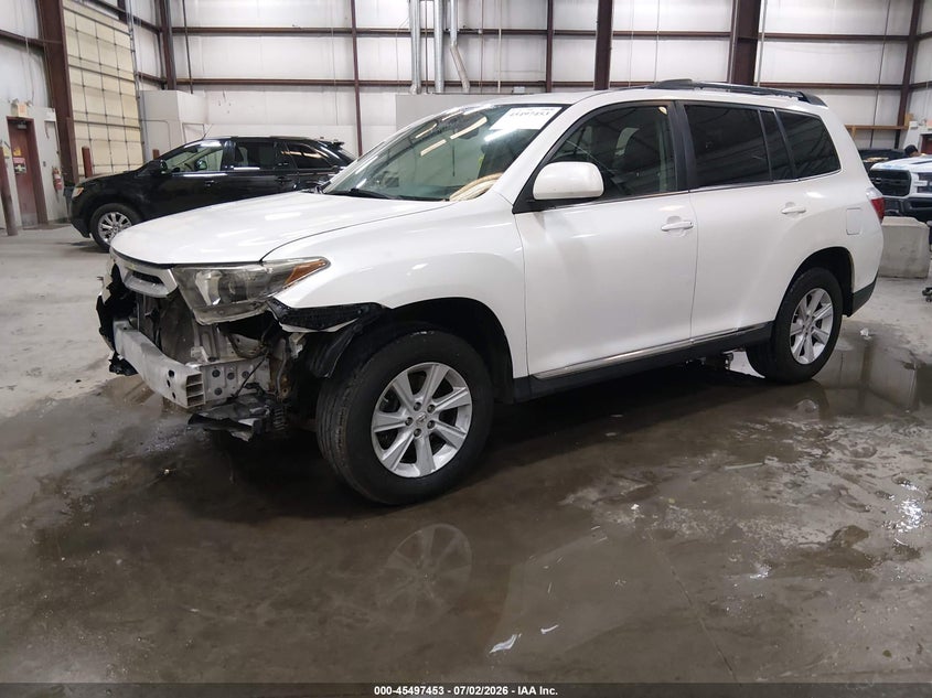 2012 Toyota Highlander VIN 5TDBK3EH8CS151172 IAAI salvage auction — FRONT END, Salvage (Idaho), sold $50 on 2026-07-29 (photo 2)