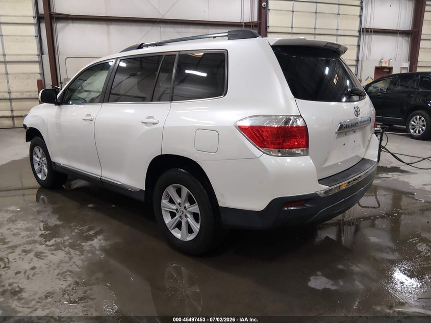 2012 Toyota Highlander VIN 5TDBK3EH8CS151172 IAAI salvage auction — FRONT END, Salvage (Idaho), sold $50 on 2026-07-29 (photo 3)