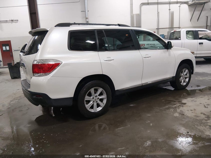 2012 Toyota Highlander VIN 5TDBK3EH8CS151172 IAAI salvage auction — FRONT END, Salvage (Idaho), sold $50 on 2026-07-29 (photo 4)