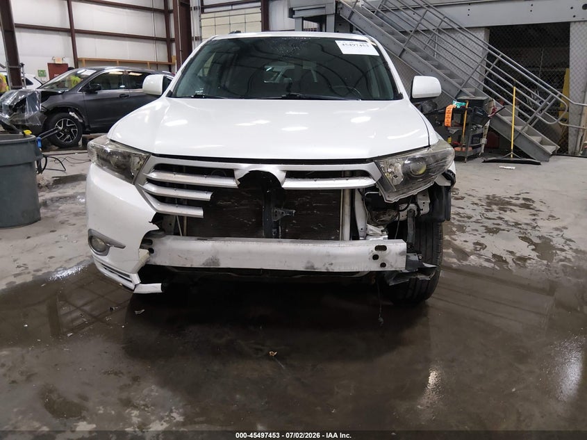 2012 Toyota Highlander VIN 5TDBK3EH8CS151172 IAAI salvage auction — FRONT END, Salvage (Idaho), sold $50 on 2026-07-29 (photo 6)