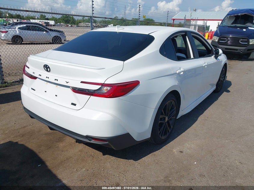 2025 Toyota Camry VIN 4T1DAACK5SU170847 IAAI salvage auction — WATER/FLOOD, Salvage Title, sold $16,000 on 2026-07-31 (photo 4)