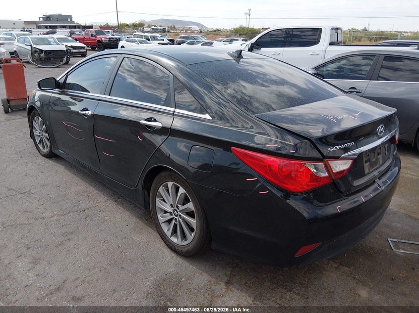 2014 Hyundai Sonata VIN 5NPEC4ACXEH888523 IAAI salvage auction — RIGHT FRONT, Salvage (Texas), sold $25 on 2026-07-29 (photo 3)