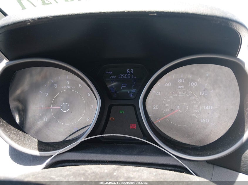 2013 Hyundai Elantra VIN KMHDH4AEXDU511821 IAAI salvage auction — FRONT END, Salvage Title, sold $850 on 2026-07-30 (photo 7)