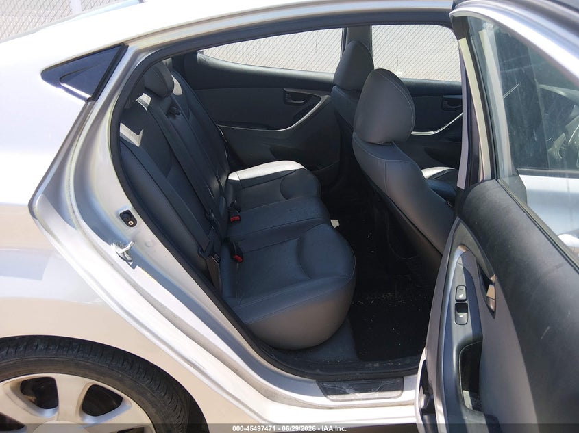 2013 Hyundai Elantra VIN KMHDH4AEXDU511821 IAAI salvage auction — FRONT END, Salvage Title, sold $850 on 2026-07-30 (photo 8)