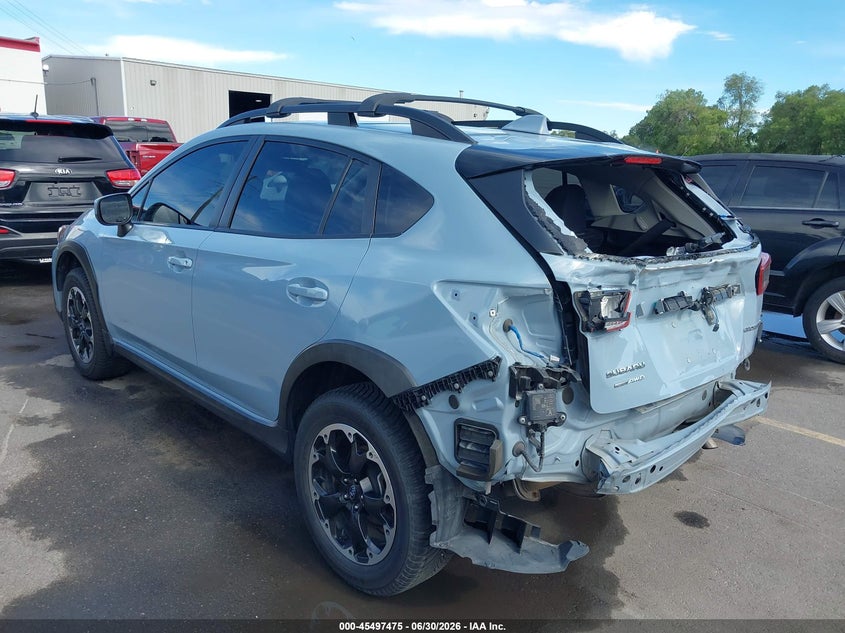 2021 Subaru Xv VIN JF2GTAEC8M8298045 IAAI salvage auction — REAR END, Salvage Title, sold $6,100 on 2026-07-31 (photo 3)