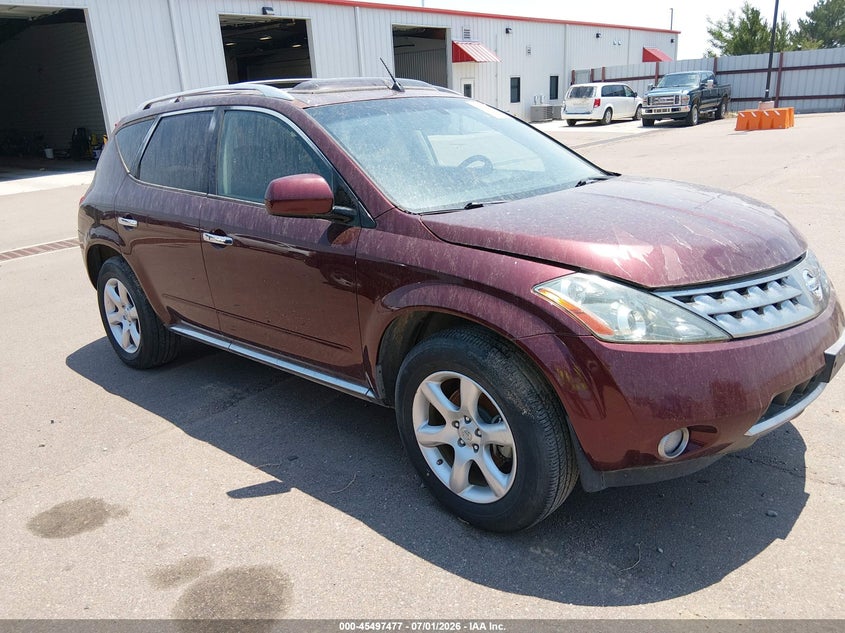 2007 Nissan Murano VIN JN8AZ08W17W621617 IAAI salvage auction — ELECTRICAL, Clear (Colorado), sold $275 on 2026-07-15 (photo 1)