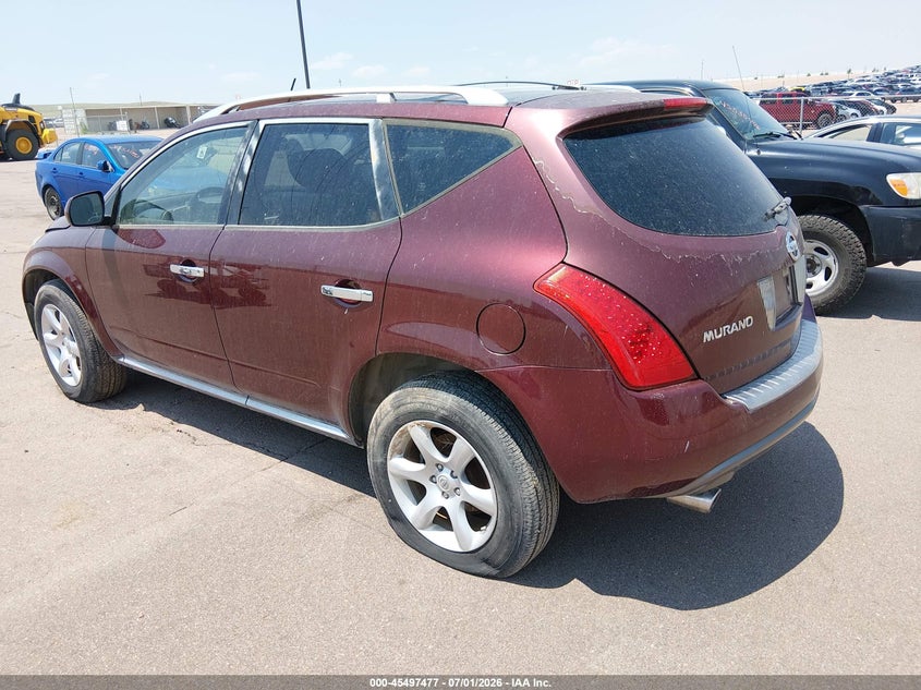 2007 Nissan Murano VIN JN8AZ08W17W621617 IAAI salvage auction — ELECTRICAL, Clear (Colorado), sold $275 on 2026-07-15 (photo 3)