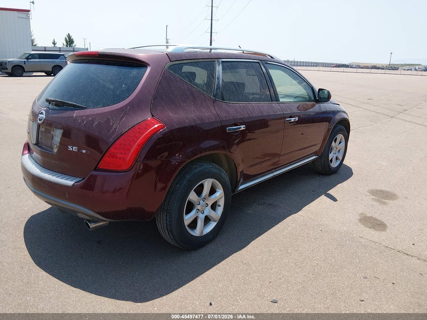 2007 Nissan Murano VIN JN8AZ08W17W621617 IAAI salvage auction — ELECTRICAL, Clear (Colorado), sold $275 on 2026-07-15 (photo 4)