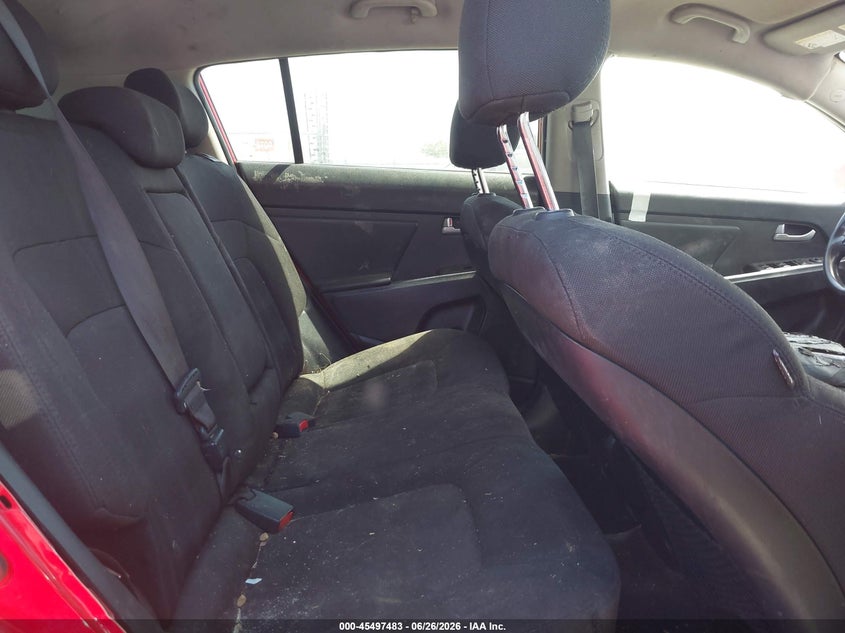 2011 Kia Sportage VIN KNDPB3A21B7056694 IAAI salvage auction — NORMAL WEAR, Clear - Dealer Only (California), sold $625 on 2026-07-21 (photo 8)