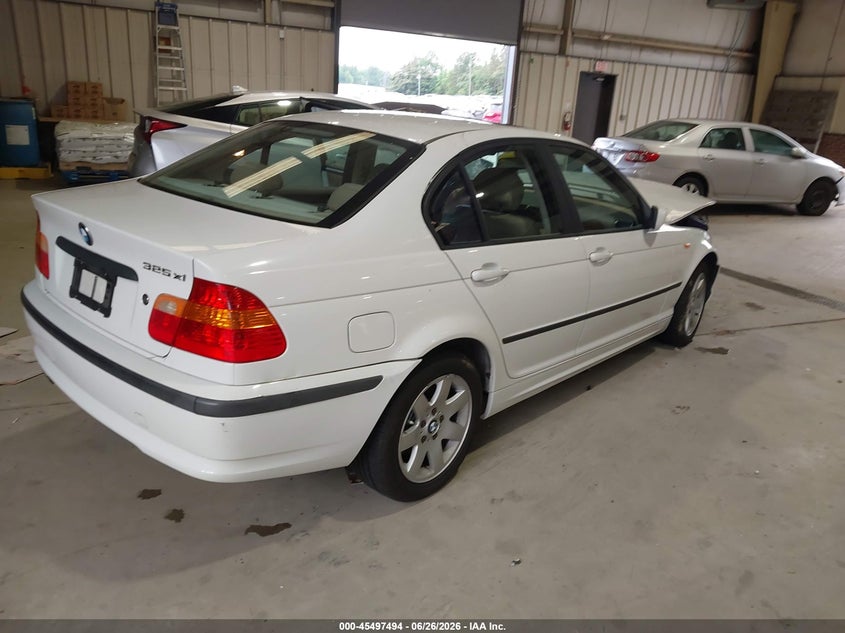 2002 BMW 3er VIN WBAEU33492PF68316 IAAI salvage auction — BIOHAZARD/CHEMICAL, Salvage (North Carolina), sold $275 on 2026-07-30 (photo 4)