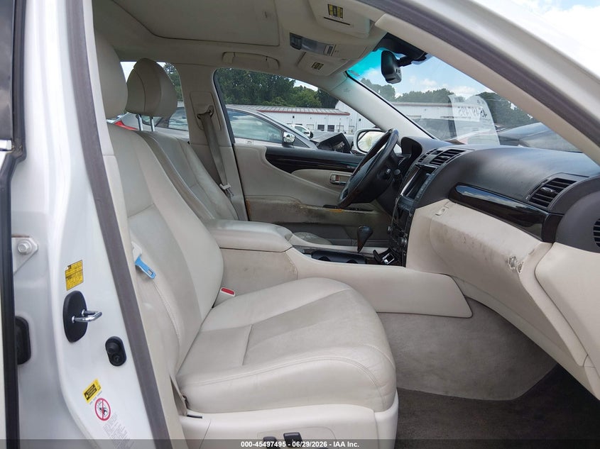2007 Lexus Ls 460 VIN JTHBL46F175002841 IAAI salvage auction — REAR END, Salvage (North Carolina), sold $1,200 on 2026-07-09 (photo 5)