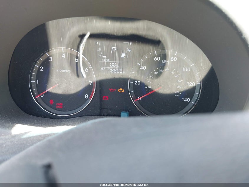 2013 Hyundai Accent VIN KMHCT4AE9DU429413 IAAI salvage auction — FRONT END, Salvage Title, sold $675 on 2026-08-22 (photo 7)