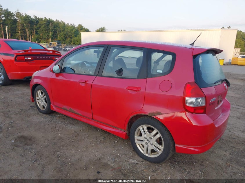 2007 Honda Fit VIN JHMGD37617S000276 IAAI salvage auction — NORMAL WEAR, Clear (Massachusetts), sold $400 on 2026-07-24 (photo 6)