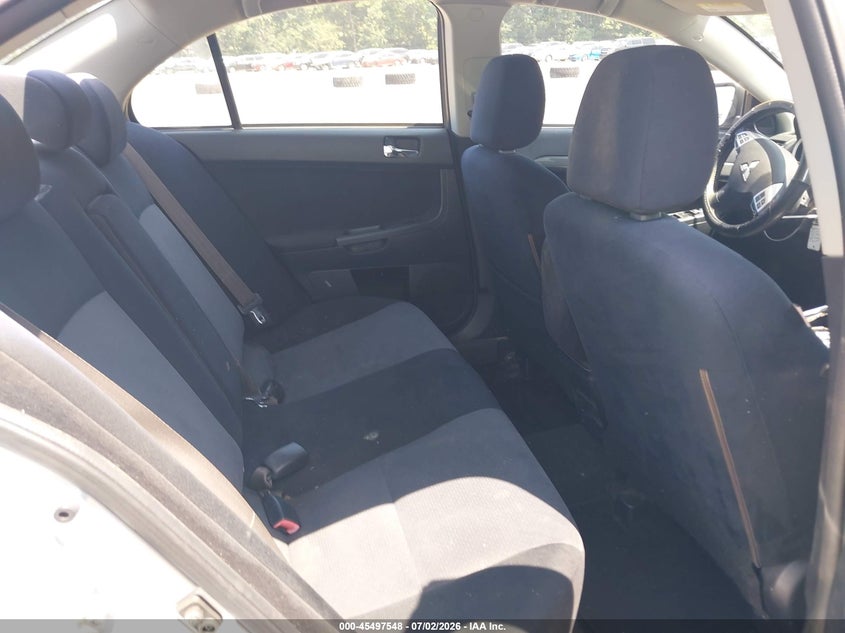 2010 Mitsubishi Lancer VIN JA32U8FW0AU024380 IAAI salvage auction — NORMAL WEAR, Clear (New York), sold $500 on 2026-07-07 (photo 8)