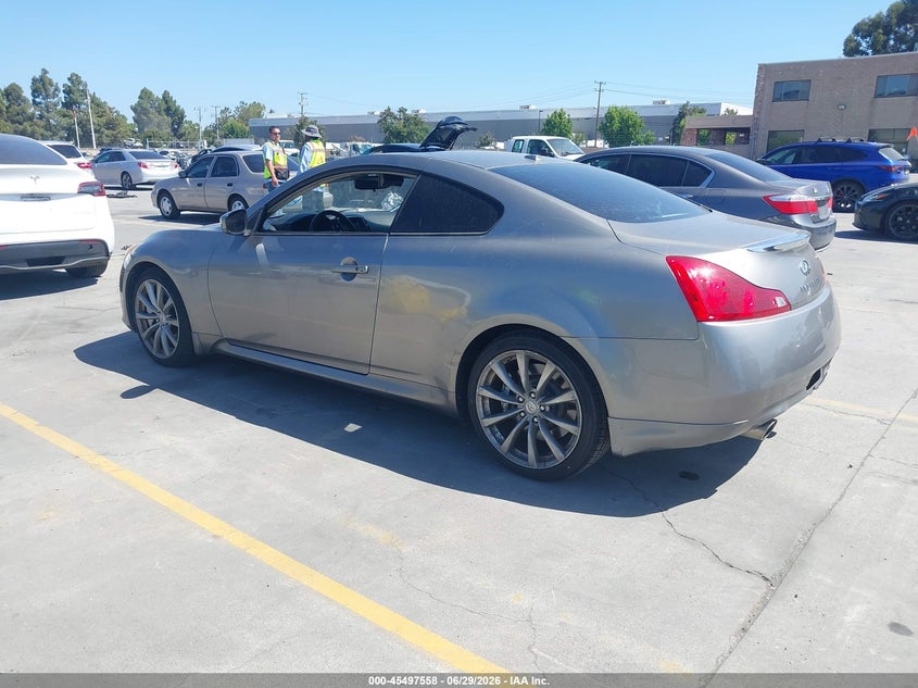 2008 Infiniti G37 VIN JNKCV64E28M111983 IAAI salvage auction — LEFT SIDE, Salvage (California), sold $2,600 on 2026-07-20 (photo 3)
