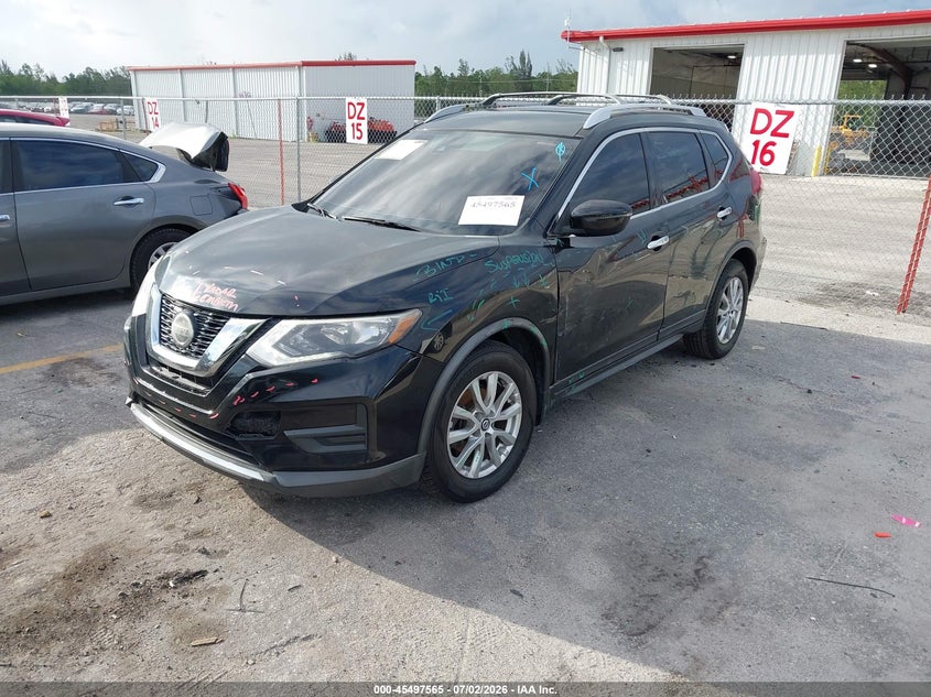 2019 Nissan Rogue VIN KNMAT2MT9KP509400 IAAI salvage auction — LEFT FRONT, Rebuildable (Florida), sold $1,600 on 2026-07-27 (photo 2)