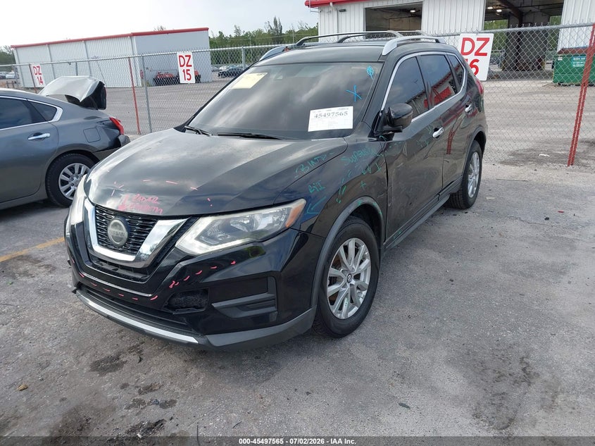 2019 Nissan Rogue VIN KNMAT2MT9KP509400 IAAI salvage auction — LEFT FRONT, Rebuildable (Florida), sold $1,600 on 2026-07-27 (photo 6)