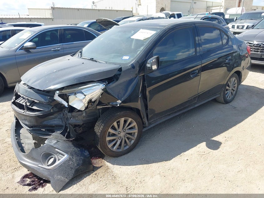 2019 Mitsubishi Mirage VIN ML32F4FJ4KHF05984 IAAI salvage auction — LEFT FRONT, Wait Title, sold $775 on 2026-08-31 (photo 2)