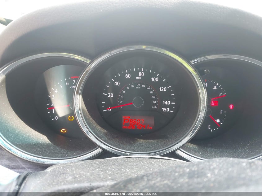 2013 Kia Sorento VIN 5XYKUDA29DG413300 IAAI salvage auction — NORMAL WEAR, Clear (Virginia), sold $675 on 2026-07-28 (photo 7)