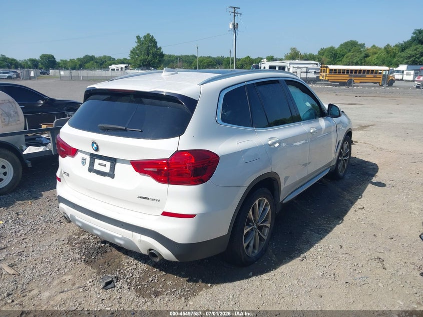 2019 BMW X3 VIN 5UXTR9C56KLE12974 IAAI salvage auction — FRONT END, Salvage Title, sold $3,150 on 2026-08-02 (photo 4)