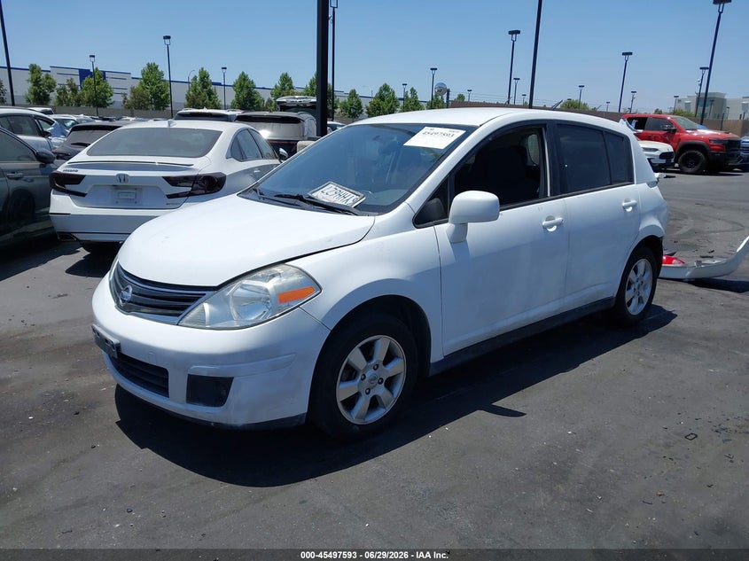 2012 Nissan Versa VIN 3N1BC1CP0CK801025 IAAI salvage auction — REAR END, Salvage Certificate (California), sold $500 on 2026-09-04 (photo 2)