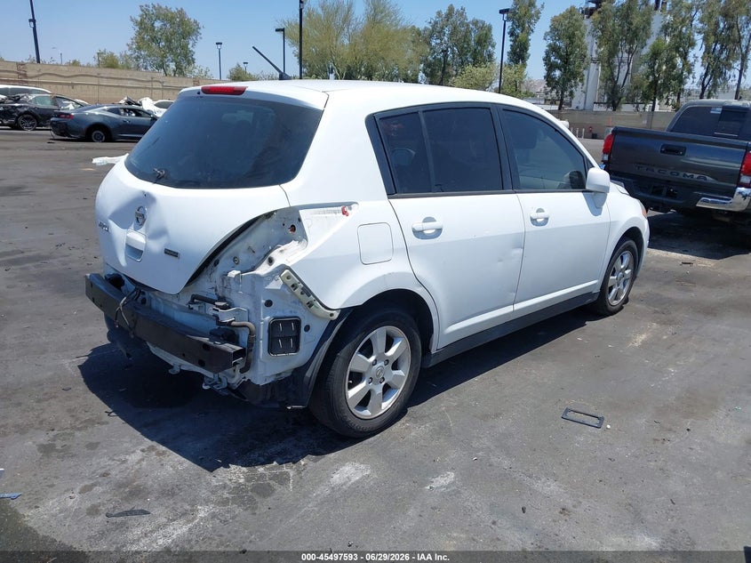 2012 Nissan Versa VIN 3N1BC1CP0CK801025 IAAI salvage auction — REAR END, Salvage Certificate (California), sold $500 on 2026-09-04 (photo 4)