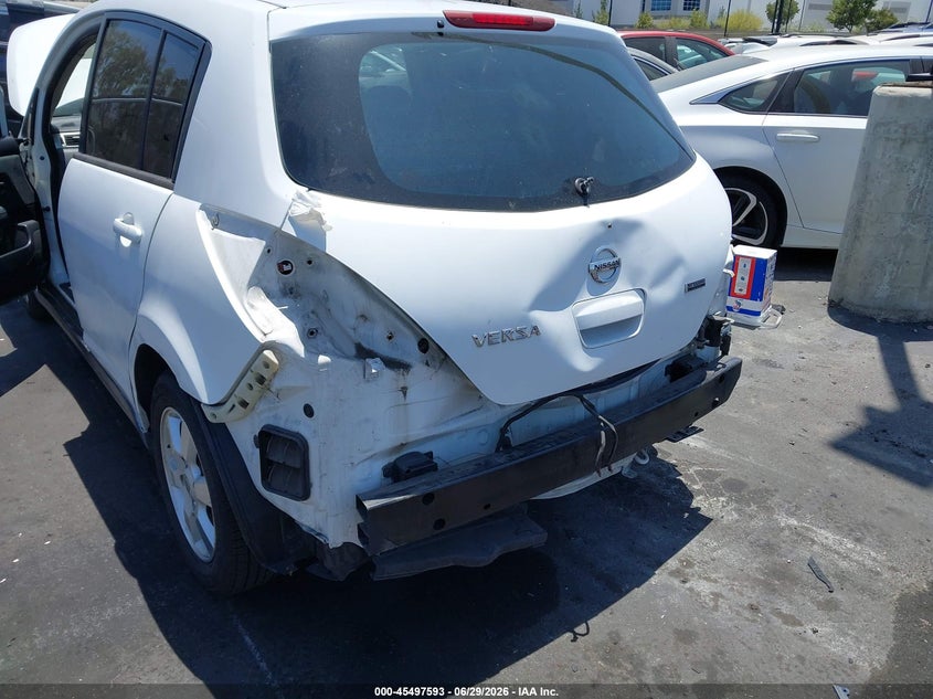2012 Nissan Versa VIN 3N1BC1CP0CK801025 IAAI salvage auction — REAR END, Salvage Certificate (California), sold $500 on 2026-09-04 (photo 6)