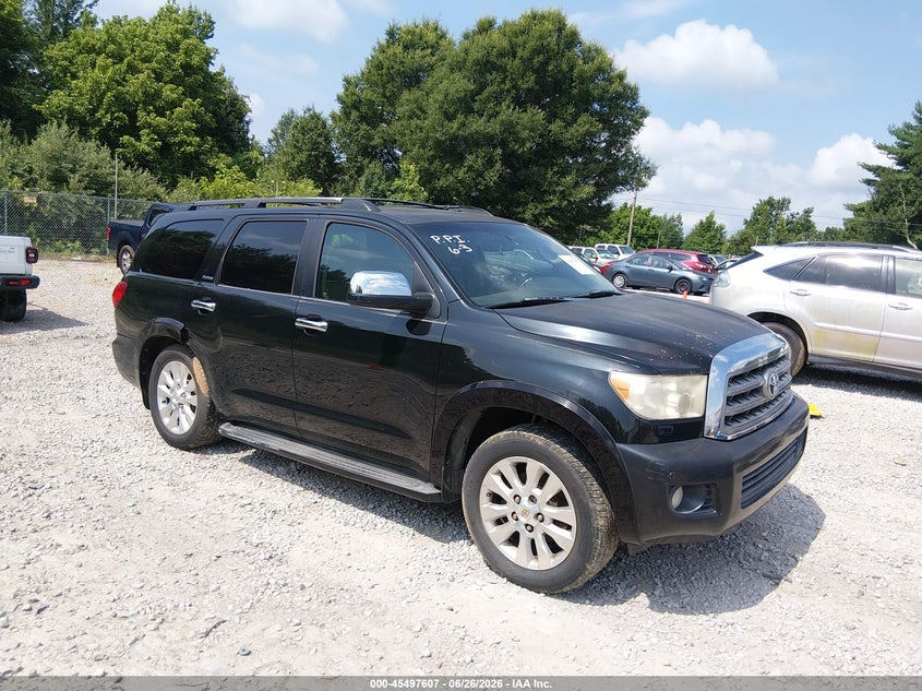 2011 Toyota Sequoia VIN 5TDYY5G12BS035291 IAAI salvage auction — NORMAL WEAR, Clear (Alabama), sold $3,800 on 2026-07-20 (photo 1)